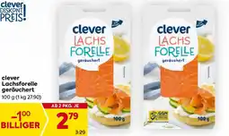 Billa clever Lachsforelle geräuchert Angebot