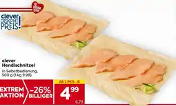 Billa clever Hendlschnitzel Angebot