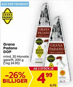 Billa Grana Padano DOP Angebot