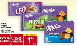 Billa Milka Riegel div. Sorten Angebot