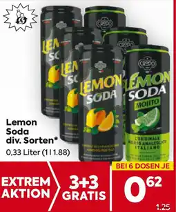 Billa Lemon Soda div. Sorten Angebot