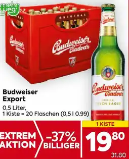 Billa Budweiser Export Angebot