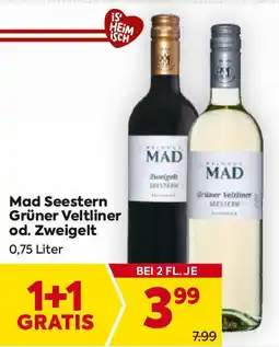 Billa Mad Seestern Grüner Veltliner od. Zweigelt Angebot
