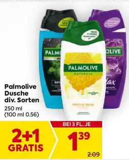 Billa Palmolive Dusche div. Sorten Angebot
