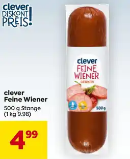 Billa clever Feine Wiener Angebot