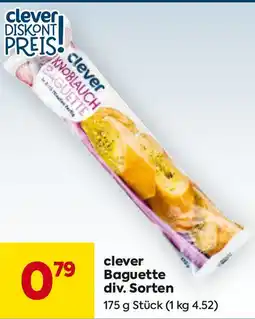 Billa clever Baguette div. Sorten Angebot
