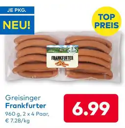 T&G Greisinger Frankfurter Angebot