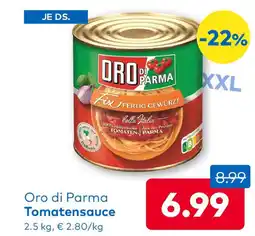 T&G Oro di Parma Tomatensauce Angebot