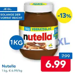 T&G Nutella Angebot