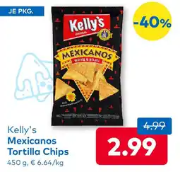 T&G Kelly's Mexicanos Tortilla Chips Angebot