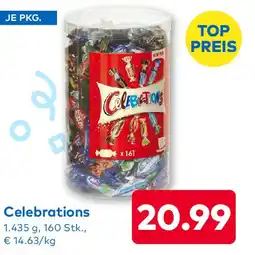 T&G Celebrations Angebot