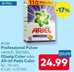 T&G Ariel Professional Pulver versch. Sorten, flüssig Color oder All-in1 Pods Color Angebot