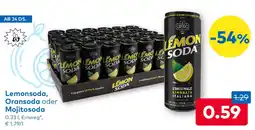 T&G Lemonsoda, Oransoda oder Mojitosoda Angebot