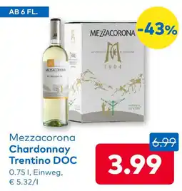 T&G Mezzacorona Chardonnay Trentino DOC Angebot