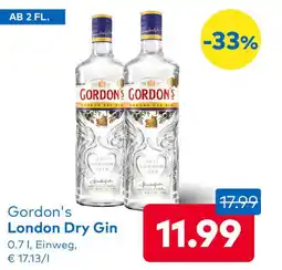 T&G Gordon's London Dry Gin Angebot