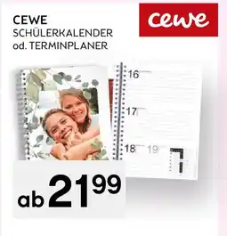 Bipa Cewe schülerkalender od. terminplaner Angebot
