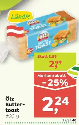 ADEG Ölz Butter- toast Angebot