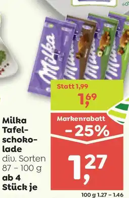 ADEG Milka Tafel- schoko- lade Angebot