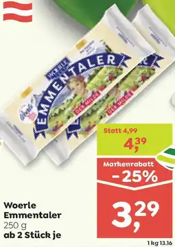 ADEG Woerle Emmentaler Angebot