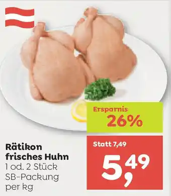 ADEG Rätikon frisches Huhn Angebot