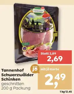 ADEG Tannenhof Schwarzwälder Schinken Angebot