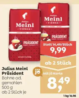 ADEG Julius Meinl Präsident Angebot