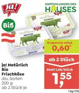 ADEG ja! Natürlich Bio Frischkäse Angebot