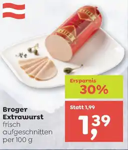 ADEG Broger Extrawurst Angebot