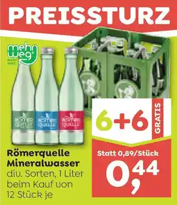 ADEG Römerquelle Mineralwasser Angebot