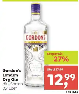 ADEG Gordon's London Dry Gin div. Sorten Angebot