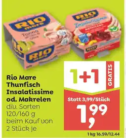 ADEG Rio Mare Thunfisch Insalatissime od. Makrelen Angebot