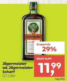 ADEG Jägermeister od. Jägermeister Scharf Angebot