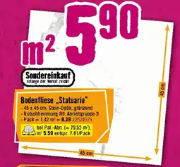 Hornbach Bodenfliese Statuario Angebot