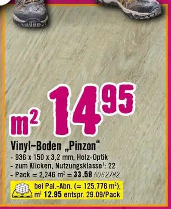 Hornbach Vinyl Boden Pinzon Angebot