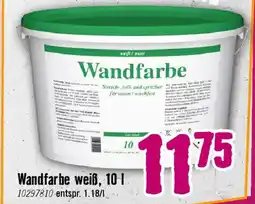 Hornbach Wandfarbe weiß Angebot