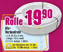 Hornbach Alu Verbundrohr Angebot