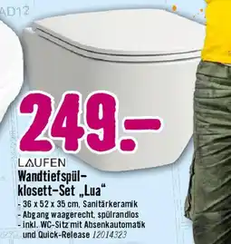 Hornbach Wandtiefspülklosett Set Lua Angebot