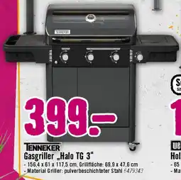Hornbach TENNEKER Gasgriller Halo TG 3 Angebot