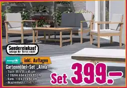 Hornbach Gartenmöbel Set Alina Angebot