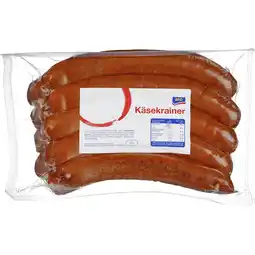 Metro Käsekrainer, Preisangabe ohne MwSt. (Preis inkl. MwSt. 8,87 €), METRO Angebot