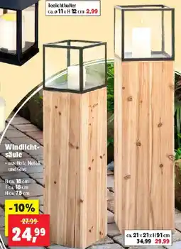 Thomas Philipps Windlichtsäule Angebot