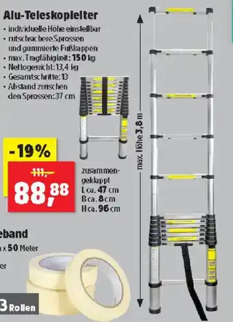 Thomas Philipps Alu Teleskoplelter Angebot