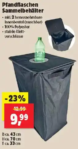 Thomas Philipps Pfandflaschen Sammelbehälter Angebot