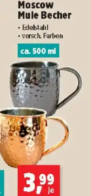 Thomas Philipps Moscow Mule Becher Angebot