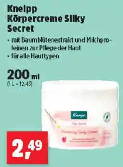 Thomas Philipps Knelpp Körpercreme Silky Secret Angebot