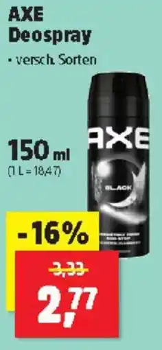 Thomas Philipps AXE Deospray Angebot