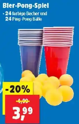Thomas Philipps Bler Pong Spiel Angebot