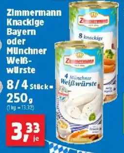 Thomas Philipps Zimmermann Knackige Bayern oder Münchner Weißwürste Angebot