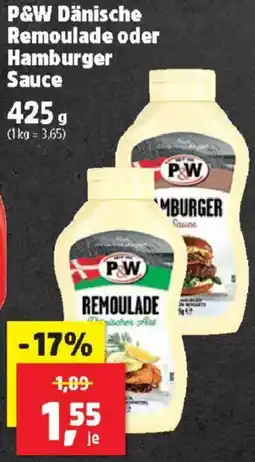 Thomas Philipps P&W Dänische Remoulade oder Hamburger Sauce Angebot