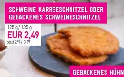 Sutterlüty Schweine karreeschnitzel oder gebackenes schweineschnitzel Angebot